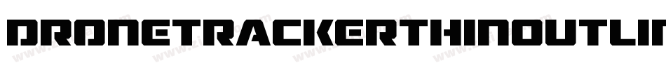 DroneTrackerThinOutline-gOeP字体转换
