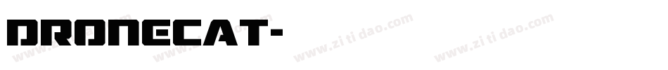 Dronecat字体转换