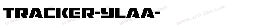 Tracker-Ylaa字体转换