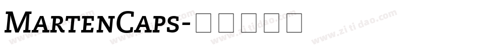 MartenCaps字体转换