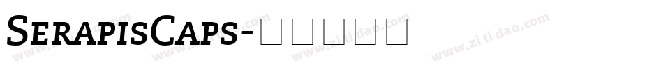SerapisCaps字体转换