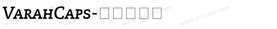 VarahCaps字体转换