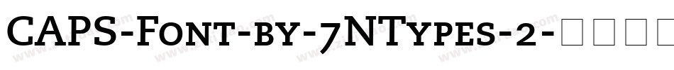 CAPS-Font-by-7NTypes-2字体转换