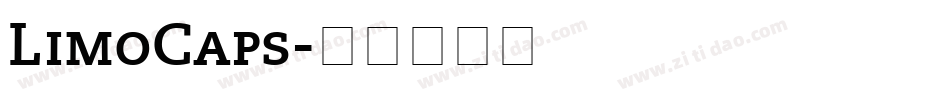LimoCaps字体转换