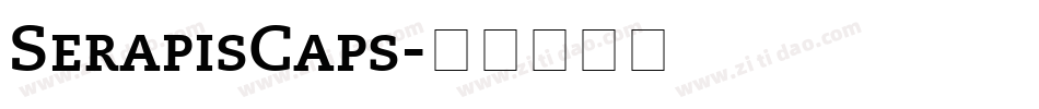 SerapisCaps字体转换
