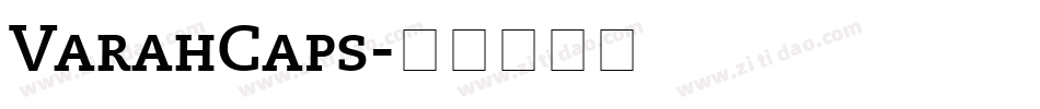 VarahCaps字体转换