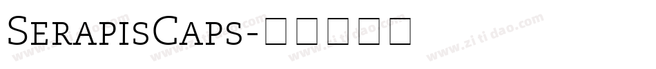 SerapisCaps字体转换