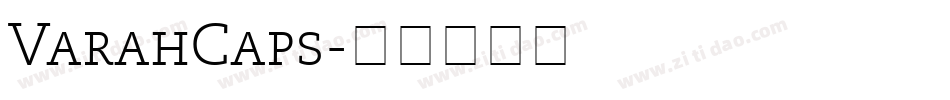 VarahCaps字体转换