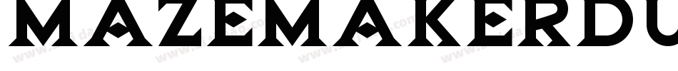 MazeMakerDungeonHollow-6neD字体转换