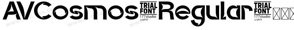 AVCosmos-Regular字体转换
