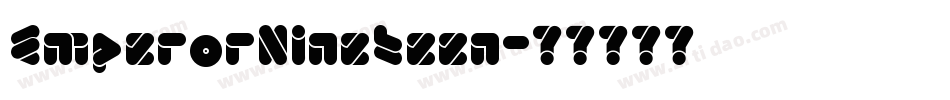 EmperorNineteen字体转换