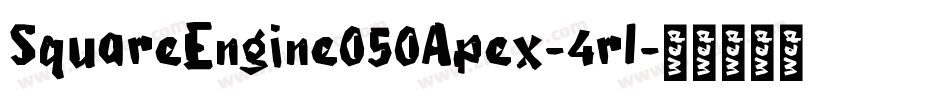 SquareEngine050Apex-4rl字体转换
