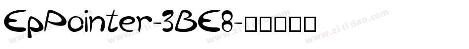 EpPointer-3BE8字体转换
