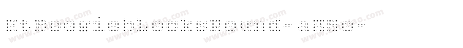 EtBoogieblocksRound-aA5o字体转换