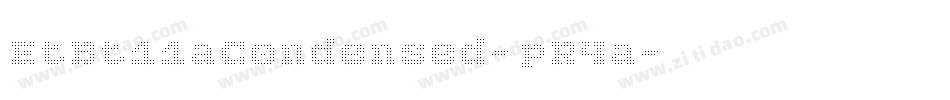 EtBt11aCondensed-pR4a字体转换