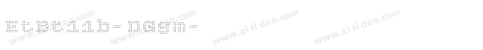 EtBt11b-DGgm字体转换