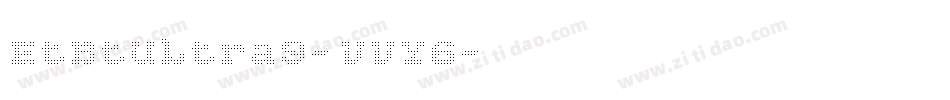 EtBtUltra9-VVY6字体转换