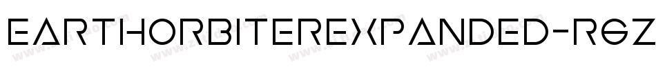 EarthOrbiterExpanded-r6Zx字体转换