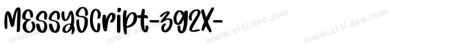 MessyScript-zg2X字体转换