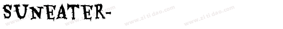 Suneater字体转换