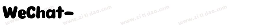 WeChat字体转换