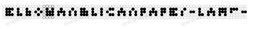 ElbowAnglicanpaper-LAm4字体转换