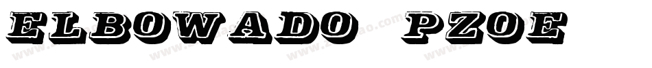 ElbowAdo-PZoE字体转换