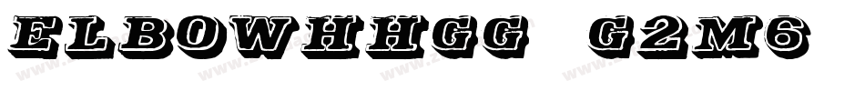 ElbowHhgg-g2m6字体转换