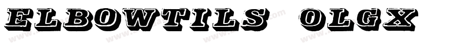 ElbowTils-0lGX字体转换