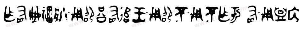 ElbowAnglicanpaper-LAm4字体转换