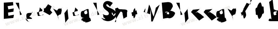 ElectricalSnowBlizzardOblique-jPDy字体转换