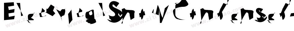 ElectricalSnowCondensed-5vBv字体转换