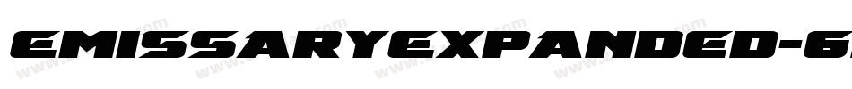 EmissaryExpanded-63Mo字体转换