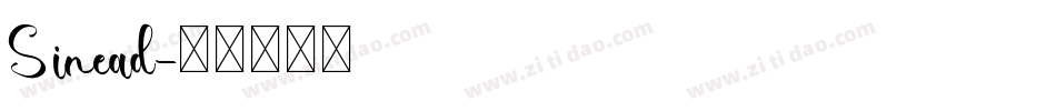 Sinead字体转换