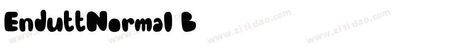 EnduttNormal-B793字体转换