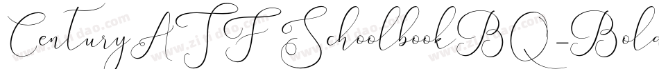 CenturyATFSchoolbookBQ-Bold字体转换