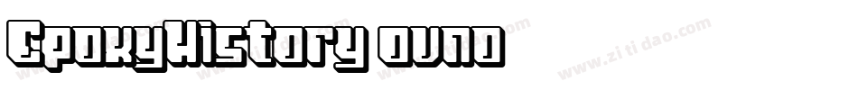 EpoxyHistory-ovno字体转换