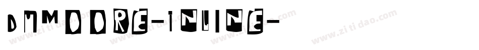 DuMoore-Inline字体转换