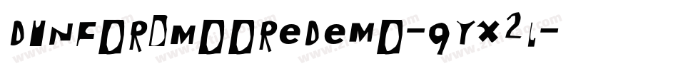 DunfordMooreDemo-9YX2L字体转换