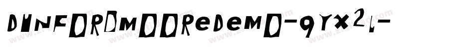 DunfordMooreDemo-9YX2L字体转换