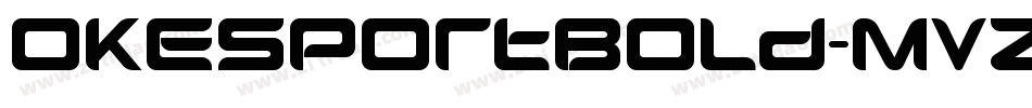 OkEsportBold-MVZav字体转换