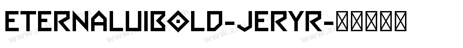 EternalUiBold-jErYR字体转换