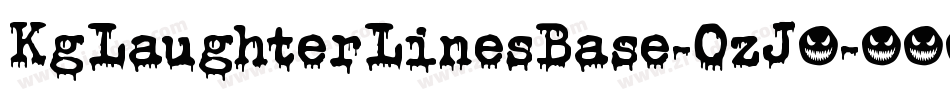 KgLaughterLinesBase-OzJ4字体转换