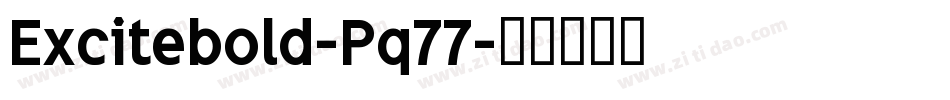 Excitebold-Pq77字体转换