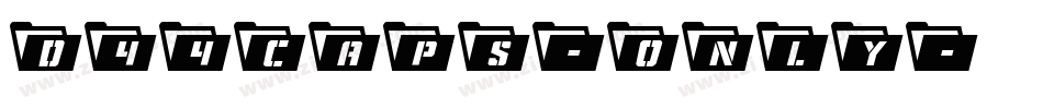 D44Caps-Only字体转换