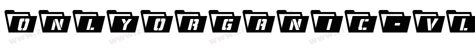 OnlyOrganic-VLve字体转换