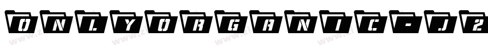 OnlyOrganic-j2vl字体转换