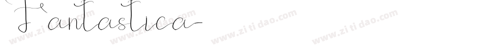 Fantastica字体转换