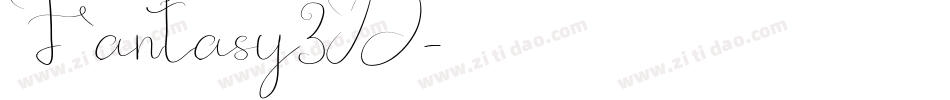 Fantasy3D字体转换