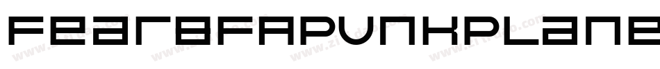 FearOfAPunkPlanet-Zp1J字体转换